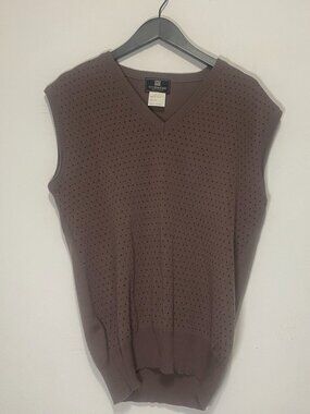 Givenchy Monsieur Wool V-Neck Sweater Vest Men's Medium